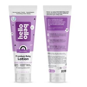 Hello Bello Baby Lotion,Gentle for Infants & Kids, All Skin Types, OZ 8.5